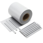 Brise - vue en rouleau ? gris ? 35 m x 19 cm ? en pvc 450 g / m ? avec 20 clips ? protection visuelle ...