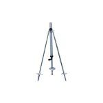 Brixo - colonne trepied pour arroseur universel funny - silver 1 h80cm