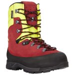Haix - brodequins de protection anti - coupures protector forest 2. 1 gtx, rouge / jaune, pointure 46 ...