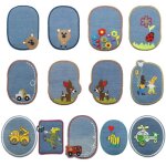 Broderie patch thermocollant, 13 pcs animale iron on patches pour jeans, vestes, v�tements, sac � main, ...