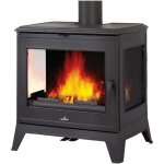 Bronpi - po�le � bois en fonte 3 faces bury 14. 6 kw