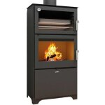 Bronpi - pole  bois raccordable avec four murano - l 14 kw sans kit air - sans kit four inox