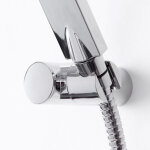 Bronze rotation � 360 degr�s salle de bain domestique pomme de douche � main bras de support rond