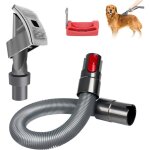 Brosse aspirateur chien pour dyson, brosse  poils d'animaux, avec extension tuyau et verrou de gchette, ...