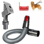 Brosse aspirateur chien pour dyson, brosse  poils d'animaux, avec extension tuyau et verrou de gchette, ...
