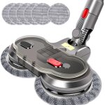 Brosse pour aspirateur dyson v7 v8 v10 v11 v15, tete de vadrouille electrique, aspirer et nettoyer 2 ...