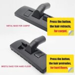 Brosse d'aspirateur universelle en plastique de qualité supérieure avec pédale deux positions noir 265 ... Brosse d'aspirateur universelle en plastique de qualité supérieure avec pédale deux positions noir 265 ...