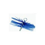 Sit - brosse de ramonage de chemine'e en nylon 25 cm raccord male 12 ma nettoyage des chemine'es en inox ...