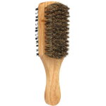 Brosse � barbe en poils de sanglier brosse � cheveux double face pour hommes