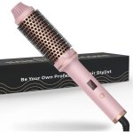 Brosse chauffante thermal brush - �cran lcd - 30w - 2 temp�ratures