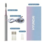 Brosse � dents �lectrique intelligente hyundai, format mini, �tanche, pour adultes, usage domestique, ...