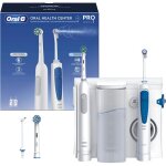 Brosse  dents lectrique oral - b oral health center pro series 1 avec hydropulseur et irrigateur