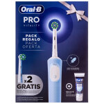 Brosse  dents lectrique oral - b pro vitality + 2 recharges + dentifrice advance