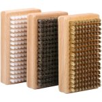 Brosse de fartage de ski snowboard, 3 pi�ces brosse de snowboard outil de snowboard brosse de cire de ...