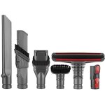 Brosse kit accessoires pour dyson v8 v7 aspirateur avec adaptateur, total clean pi�ces pour dyson v6 ...