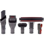 Brosse kit accessoires pour dyson v8 v7 v6 v10 sv10 sv11 aspirateur avec adaptateur, total clean pi�ces ...