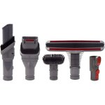 Brosse kit accessoires pour dyson v8 v7 v6 v10 sv10 sv11 aspirateur avec adaptateur, total clean pi�ces ...