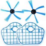 Brosse latrale et filtre hepa pour philips robot fc8013 fc8774 fc8772 fc8776 pices de rechange pour ...