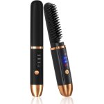 Brosse lissante pour cheveux sans fil, brosse lissante chauffante, ionique n�gatifs brosse lissante, ...