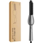 Brosse lisseur et fer  boucler 2 en 1 - chauffage cramique ptc - 3 tempratures rglables (160? - 180? ...