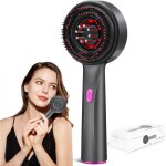 Brosse de massage �lectrique 3 en 1 pour le cuir chevelu - applicateur d'huile capillaire �tanche ipx7 ...