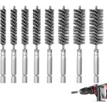 Brosse m�tallique pour perceuse, brosse pour perceuse, brosse de nettoyage, brosse pour tuyau de chaudi�re, ...