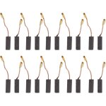 Brosse � moteur en carbone 20pcs 5x8x15 mm kit de jeu d'accessoires en cuivre pour machine � moulin � ...