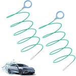 Brosse de nettoyage de canalisations, 2 pices, dboucheur professionnel, crochet de nettoyage pour vier, ...