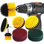 Brosse nettoyage perceuse 12pcs brosse pour perceuse voiture, brosse pour perceuse brosse nettoyage, ...