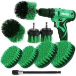 Brosse nettoyage perceuse 9 pi�ces, brosse pour perceuse voiture carrelage tapis baignoire cuisine toilettes, ...