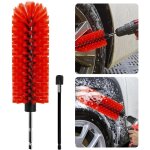 Brosse de nettoyage pour roue brosse de nettoyage pour perceuse �lectrique 15cm brosse nettoyage voiture ...