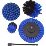 Brosses pour perceuse 5 pi�ces, 4 sans fil power scrubber brosse de nettoyage pour perceuse avec 1 rallonge ...