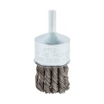Brosse pinceau stier stier 19 mm, diamètre de queue 6 mm, 0, 35 mm, torsadée, acier Brosse pinceau stier stier 19 mm, diamètre de queue 6 mm, 0, 35 mm, torsadée, acier