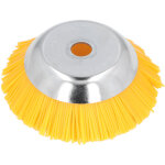 Brosse � roue en nylon de 25 mm tondeuse � gazon t�te de coupe en nylon haute duret� et fil d'acier au ...