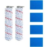 Brosse rouleau de rechange hepa compatible avec tineco hf10e - 01, accessoire d'aspirateur sans fil , ...