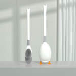 Brosse - toilette murale canard en plong�e, set de nettoyage avec poils robustes, mat�riaux pp / tpr, ...