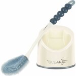 Vurahome - brosse de toilette brosse wc en silicone antibact�rienne balayette wc ensemble brosse de toilettes ...