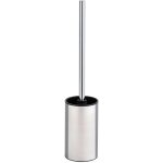 Wc - porte brossee wenko detroit inox satin porte brosse wc design avec support brosse wc inox en acier ...