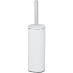 Porte brossee wc wenko alassio blanche mtal brosse 9, 3 x 39 cm ferme design avec brosse wc en acier ...