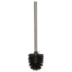 Brosse wc de rechange  inox  35cm argent
