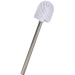 Brosse wc de rechange pour porte - brosse wc avec manche en acier inox mat, polypropyl�ne, � 8x35 cm, ...