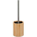 Brosse wc silicone, antibactérien, hygiénique, balayette toilette avec tête changeable, bambou, nature ... Brosse wc silicone, antibactérien, hygiénique, balayette toilette avec tête changeable, bambou, nature ...