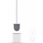 Brosse wc silicone plate - brosse toilette et supports, anti - goutte, antibact�rienne, balayette wc ...