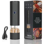 Broyeur d'assaisonnement 167x45 mm pices lectriques moulin  batterie grossiret rglable pour les ...