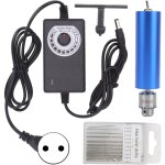 Broyeur �lectrique, coque en aluminium, vitesse continue, outils de polissage portatifs