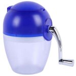 Broyeur � glace manuel, nouveau petit broyeur � glace manuel domestique, mini machine � glace pil�e