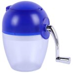 Broyeur � glace manuel, nouveau petit broyeur � glace manuel domestique, mini machine � glace pil�e - ...