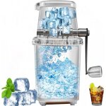 Broyeur  glace manuel ? rasoir  glace rotatif manuel pour cocktails, neige fondue et frappe, broyeur ...