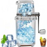 Broyeur  glace manuel - broyeur  glace rotatif portable pour cocktails, granits et milkshakes, broyeur ...