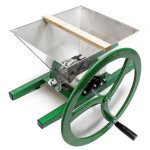 Wiltec - broyeur manuel de fruits ? 496 x 458 x 241 mm ? 7 l ? en acier ? avec manivelle ? hcheur fouloir ...